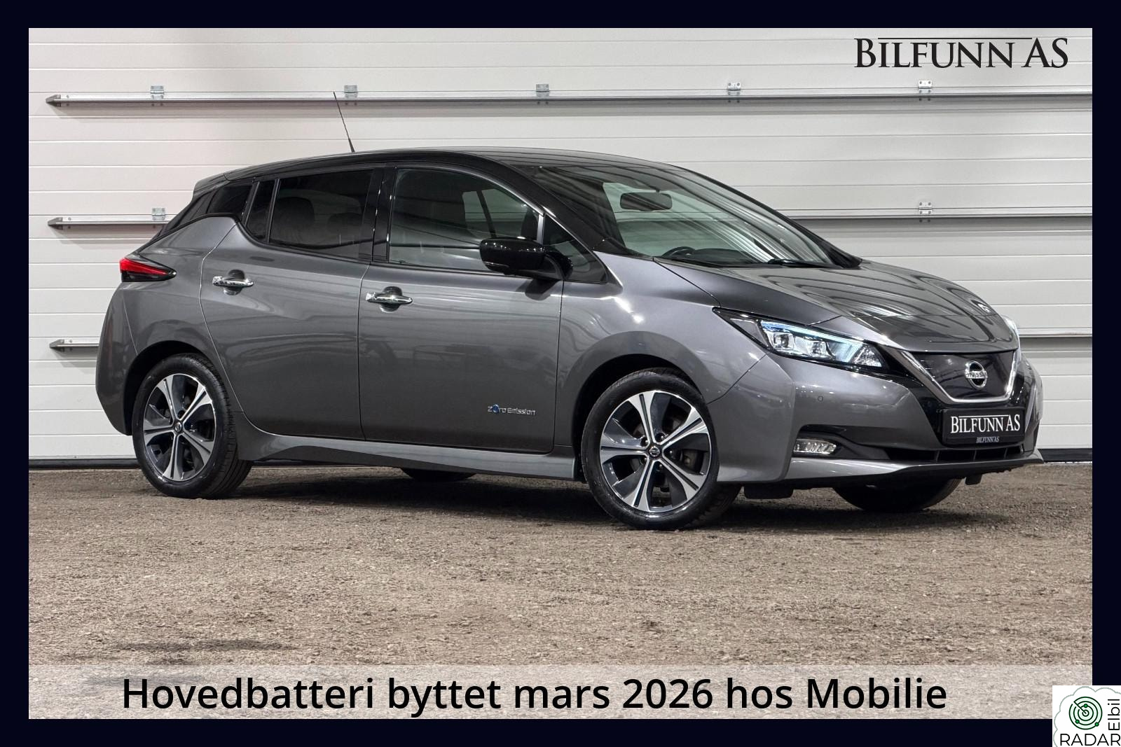 NISSAN Leaf 40kWh 40 kWh Tekna, BOSE, LED, Skinn, 360 kam,