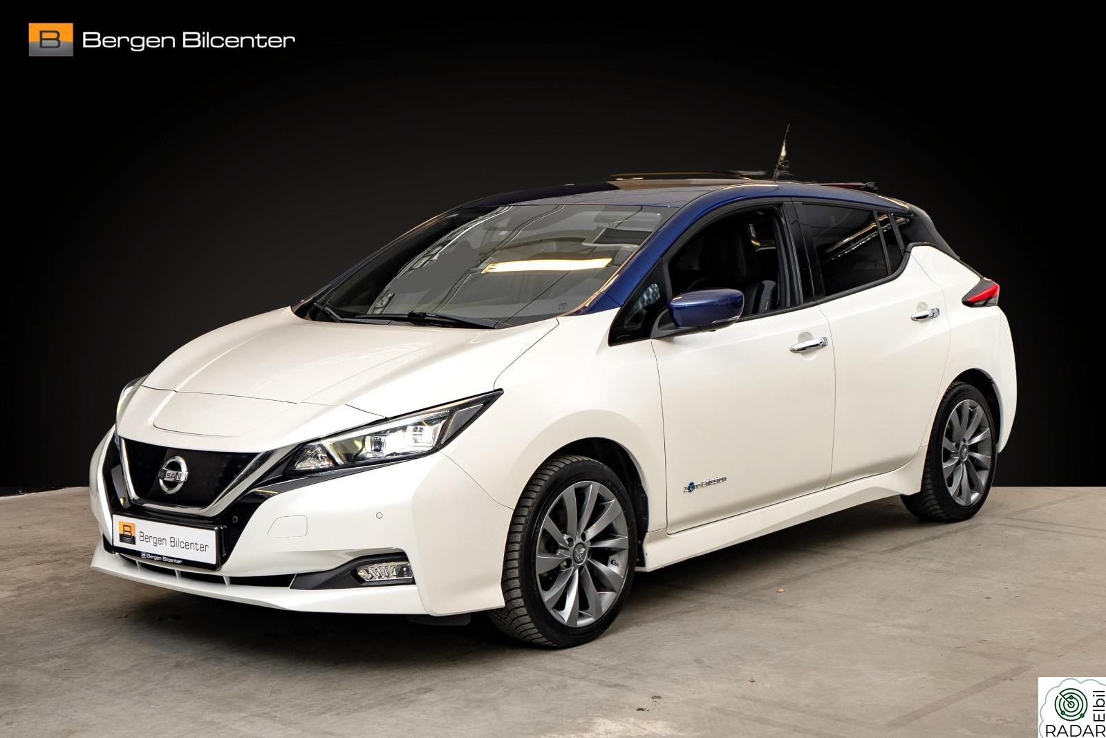 NISSAN Leaf 40kWh 40kWh Tekna Skinn Ryggekamera Bose Rattvarme Garanti