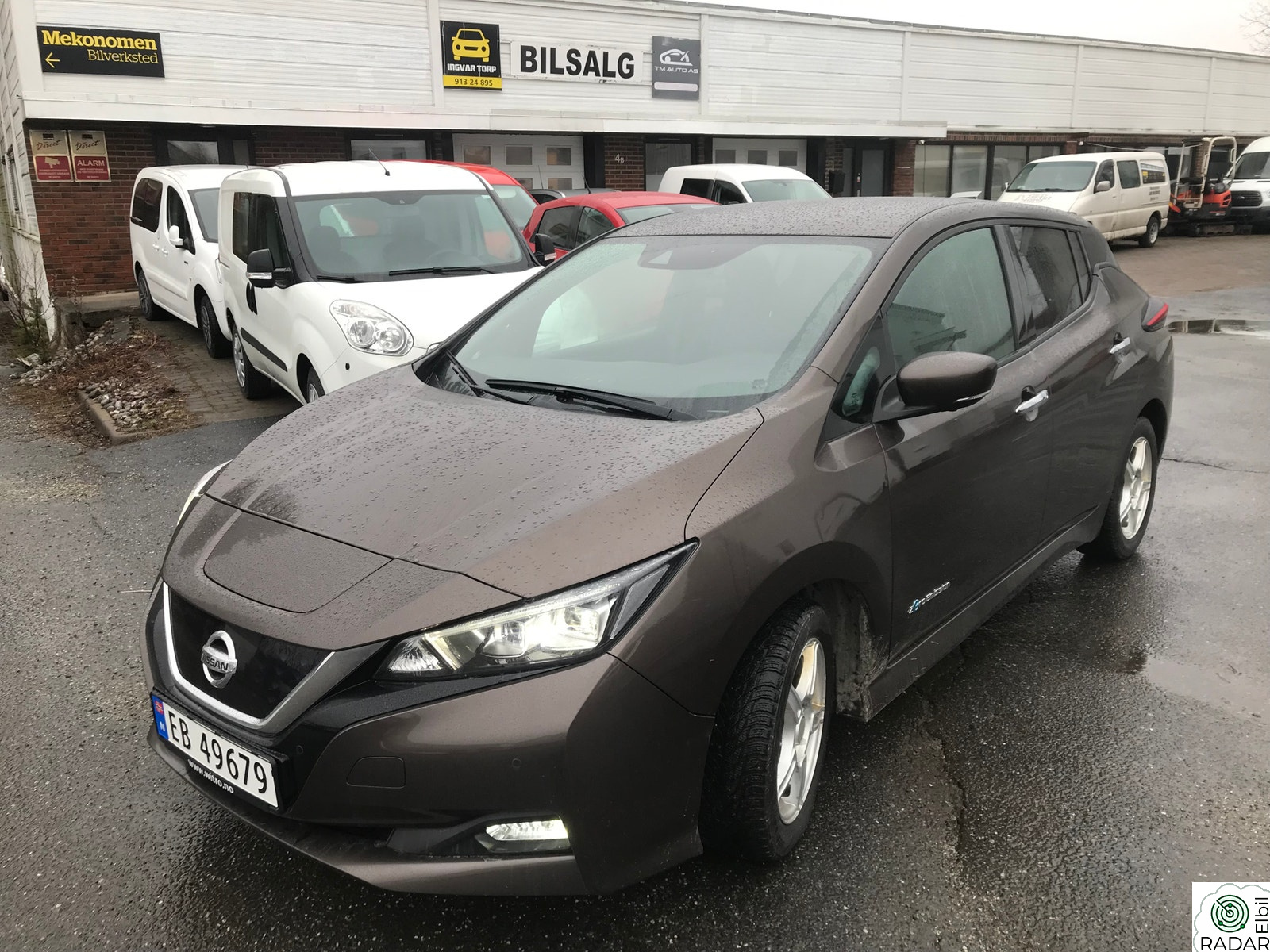 NISSAN Leaf 40kWh 40kWh N-CONNECTA NAVI RATTVARME LED ++
