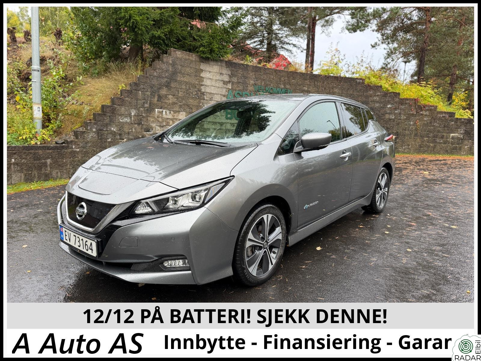 NISSAN Leaf 40kWh 40kWh TEKNA - 1 EIER - ALLE SERVICER FULGT!