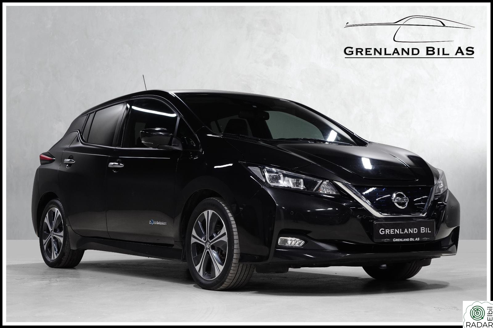 NISSAN Leaf 40kWh 40kWh Tekna Skinn Navi ACC Varmepumpe Bose Norsk DAB+