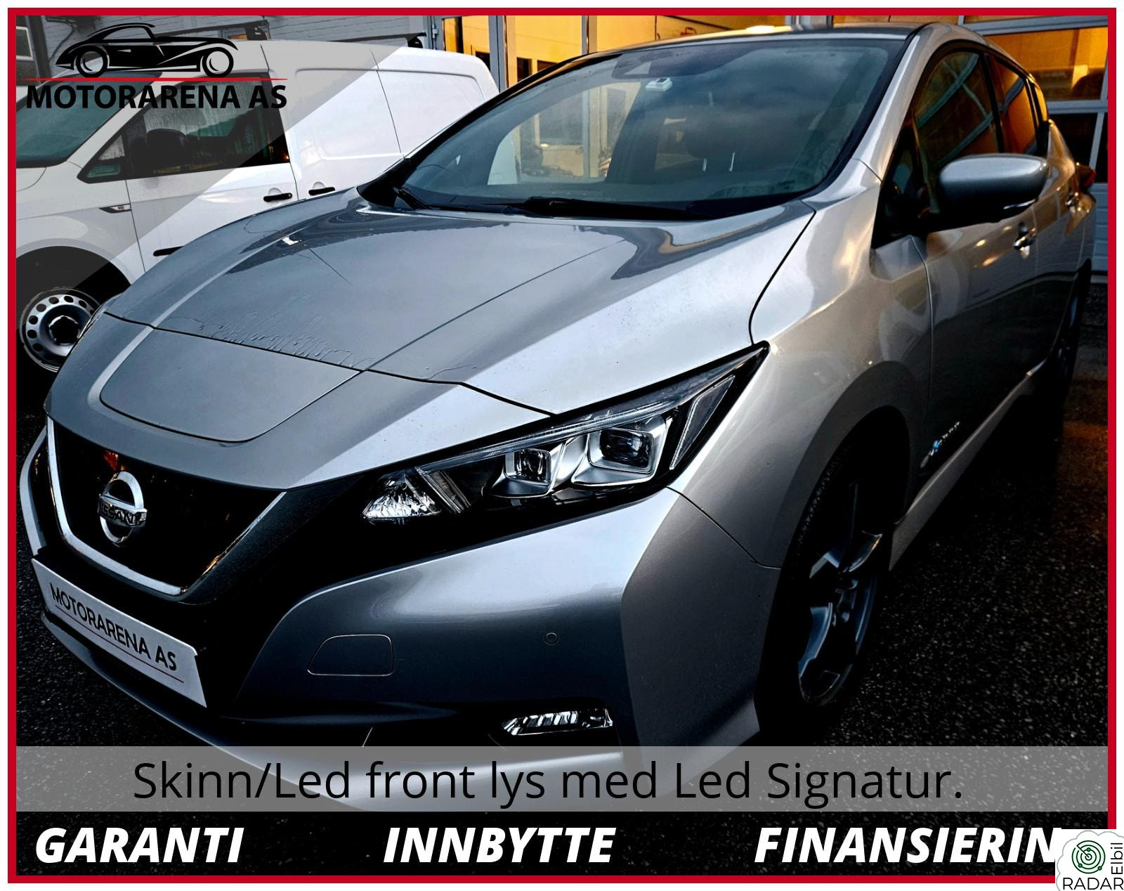 NISSAN Leaf 40kWh 40kWh/NAVI/DAB+/360 KAMERA/E-PEDAL/LAV KM/VARMEP/1 EIER