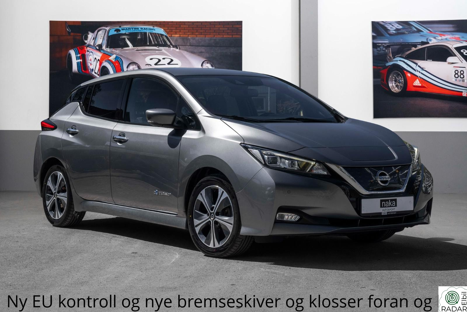 NISSAN Leaf 40kWh Tekna 270km/Ny EU/Skinn/360kamera/Bose/Nye sommerdekk++