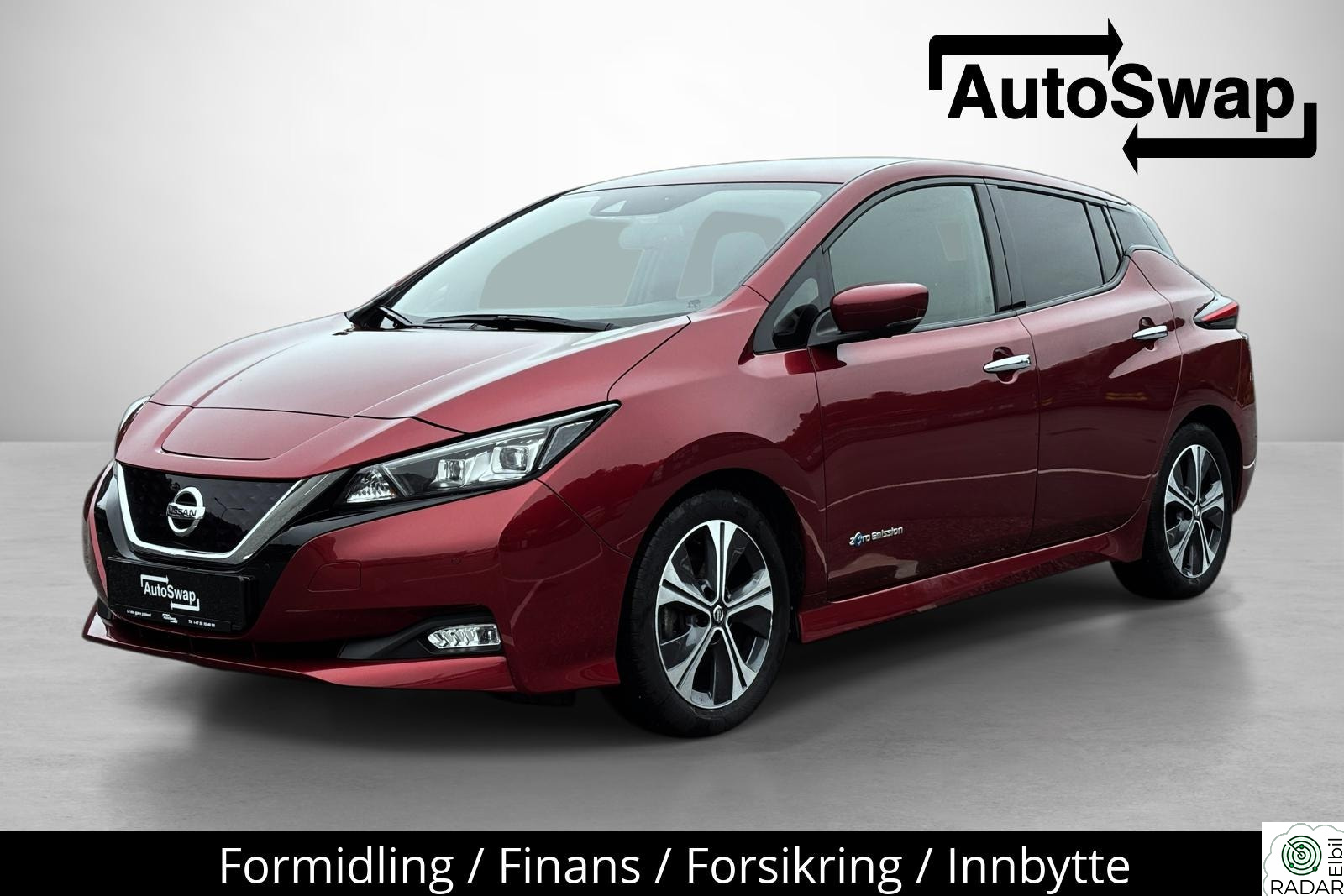 NISSAN Leaf 40kWh 40kWh Norsk/LED/AdaptivCruise/270km/Kamera/LavKM/S+V