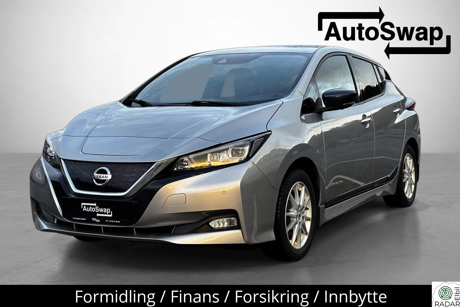 NISSAN Leaf 40kWh 40kWh Norsk/LED/AdaptivCruise/270km/Kamera/Velholdt/S+V