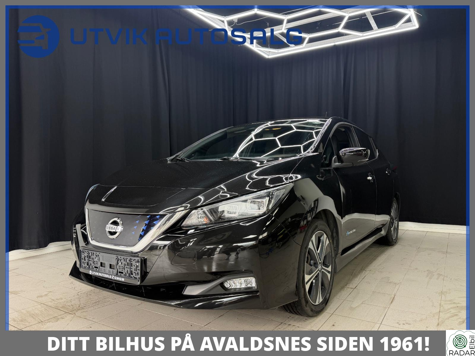NISSAN Leaf 40kWh N-CONNECTA 270KM WLTP/360KAMERA/VARME/NAVI++