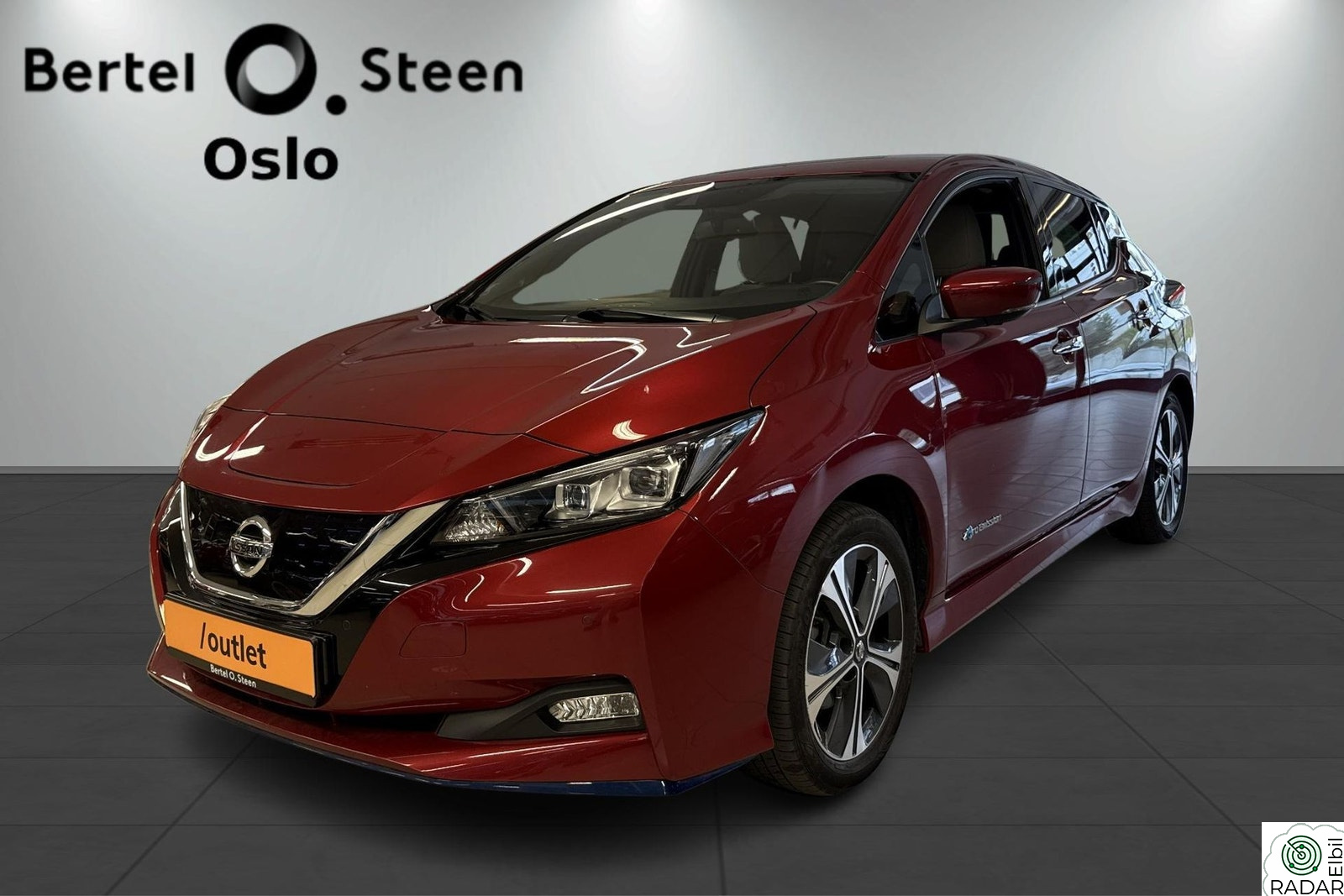 NISSAN Leaf 62kWh Leaf+ 60 kWh | Skinn | 360° | Rattvarme | EU 09.2028