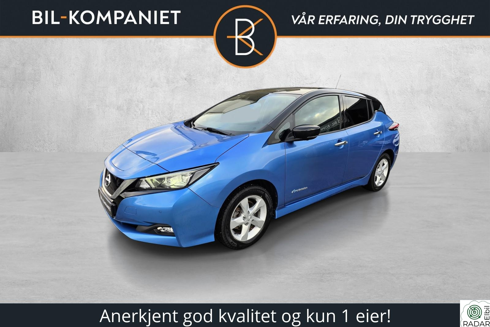 NISSAN Leaf 40kWh Tekna 40kWh | 360 kamera | ACC | BOSE | 1 eier