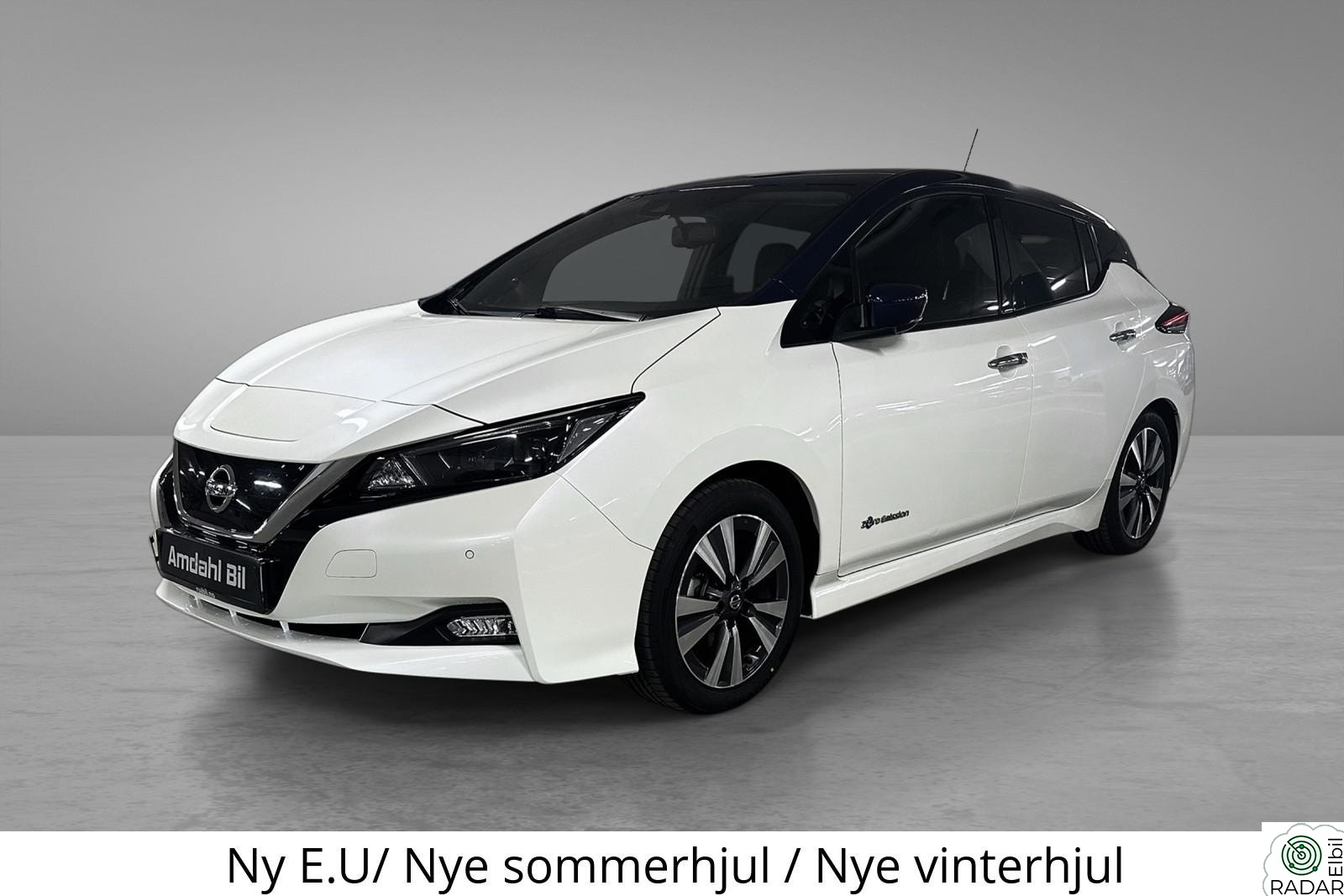 NISSAN Leaf 40kWh 40kWh/Tekna/Bose/Skinn/ACC/8NyeDekk/360/Dab+/Garanti
