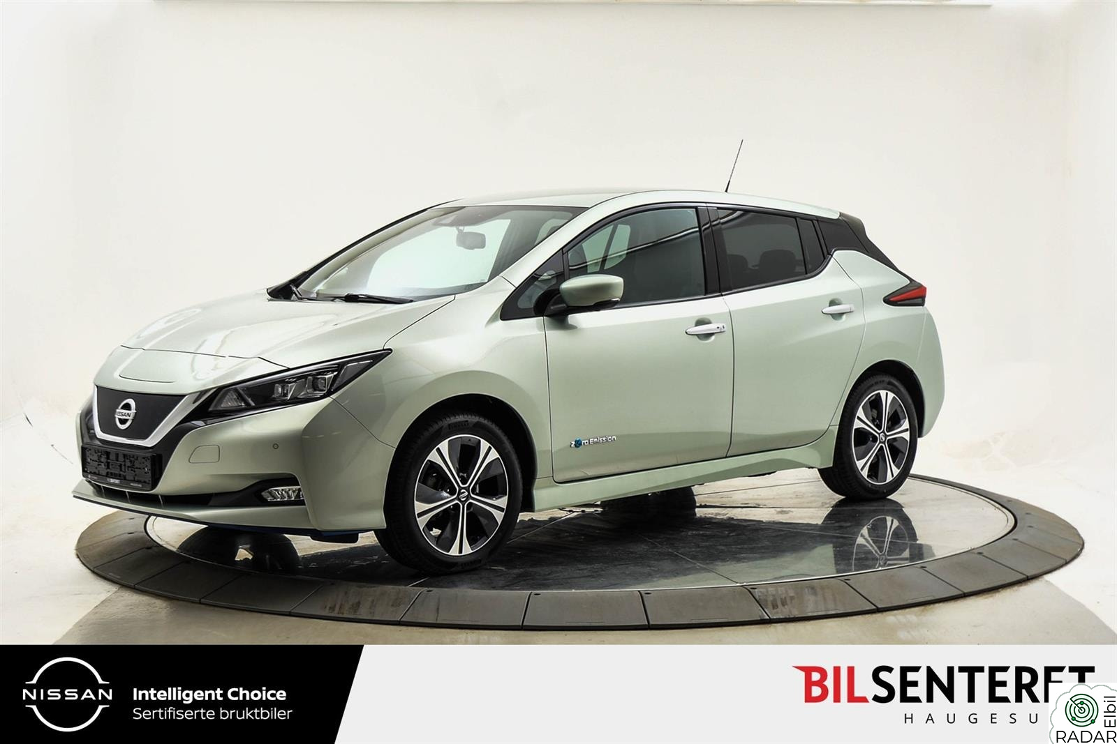 NISSAN Leaf 62kWh 62 kWt Tekna 360kamera, ACC, Bose, Navi, Skinnseter