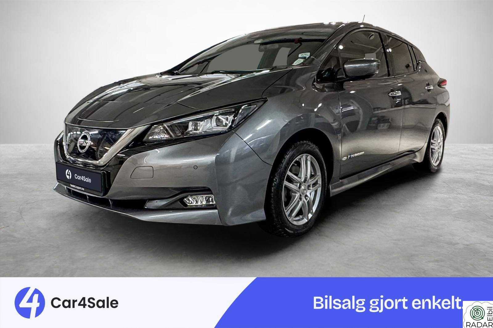 NISSAN Leaf 40kWh 270km Tekna / ACC / BOSE / 360kam / Norsk/ EU27/ P.Varm
