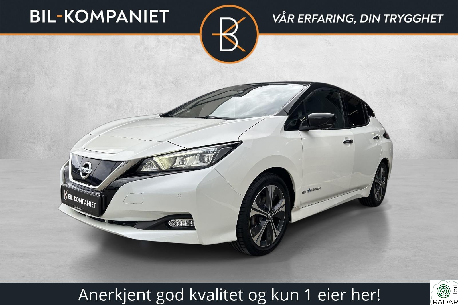 NISSAN Leaf 40kWh Tekna 40kWh | 360 kamera | ACC | BOSE | 1 eier
