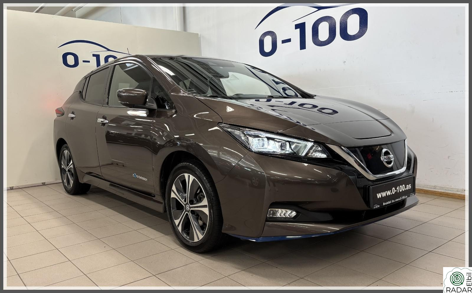 NISSAN Leaf 62kWh e+/62kWh/218 hk/385 km/1 eier/Ny service/EU 09.27
