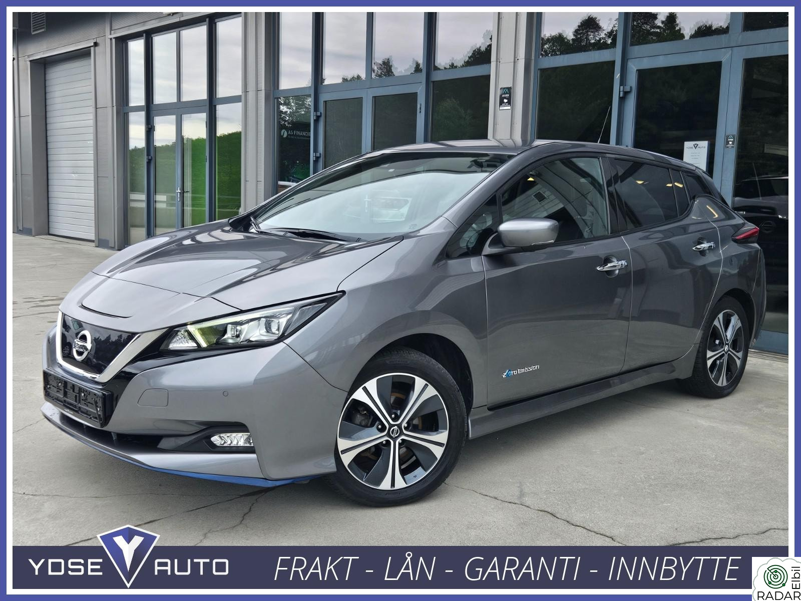 NISSAN Leaf 62kWh 62kWh 218HK Tekna Skinn ACC DAB Navi 360k R.kam EU 9/27