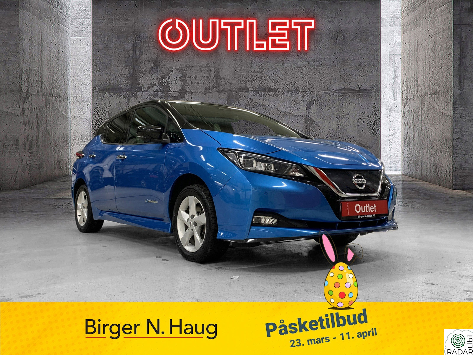 NISSAN Leaf 62kWh 62kWh 3.ZERO e+ /PÅSKETILBUD/BOSE/385KM WLTP/