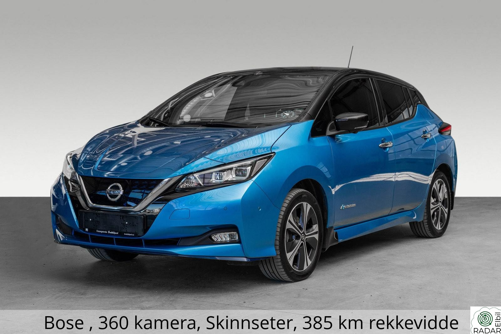 NISSAN Leaf 62kWh 62kWh 218HK TEKNA-utgaven , Lav km , mye utstyr, ACC