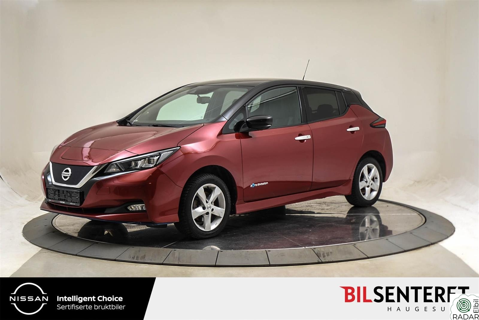 NISSAN Leaf 62kWh Tekna 62 KW 360 kamera, Navi, skinn