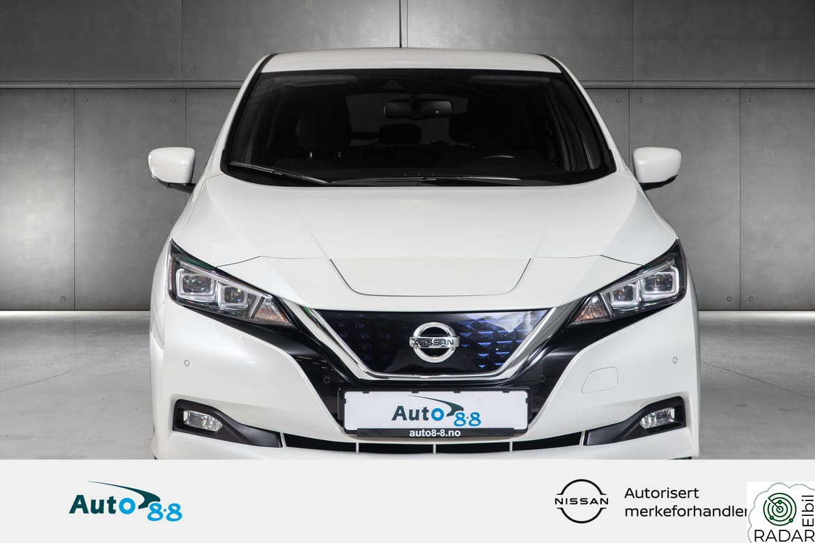 NISSAN Leaf 40kWh / LAV KM! / VELHOLDT / NAVI / VARMEPUMPE / ++!