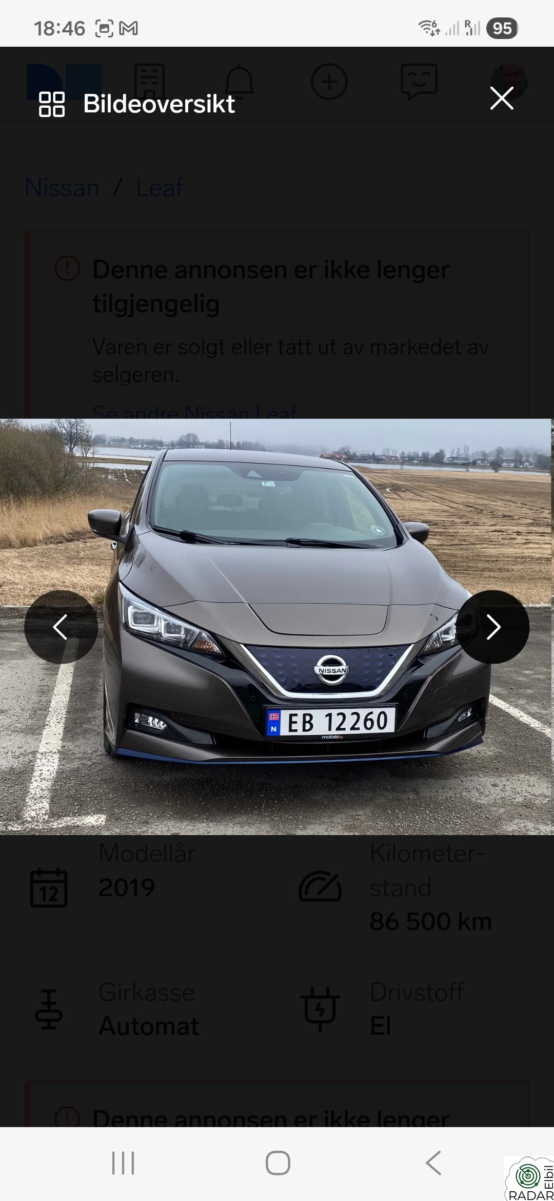 NISSAN Leaf 62kWh 62kWh e+ Tekna