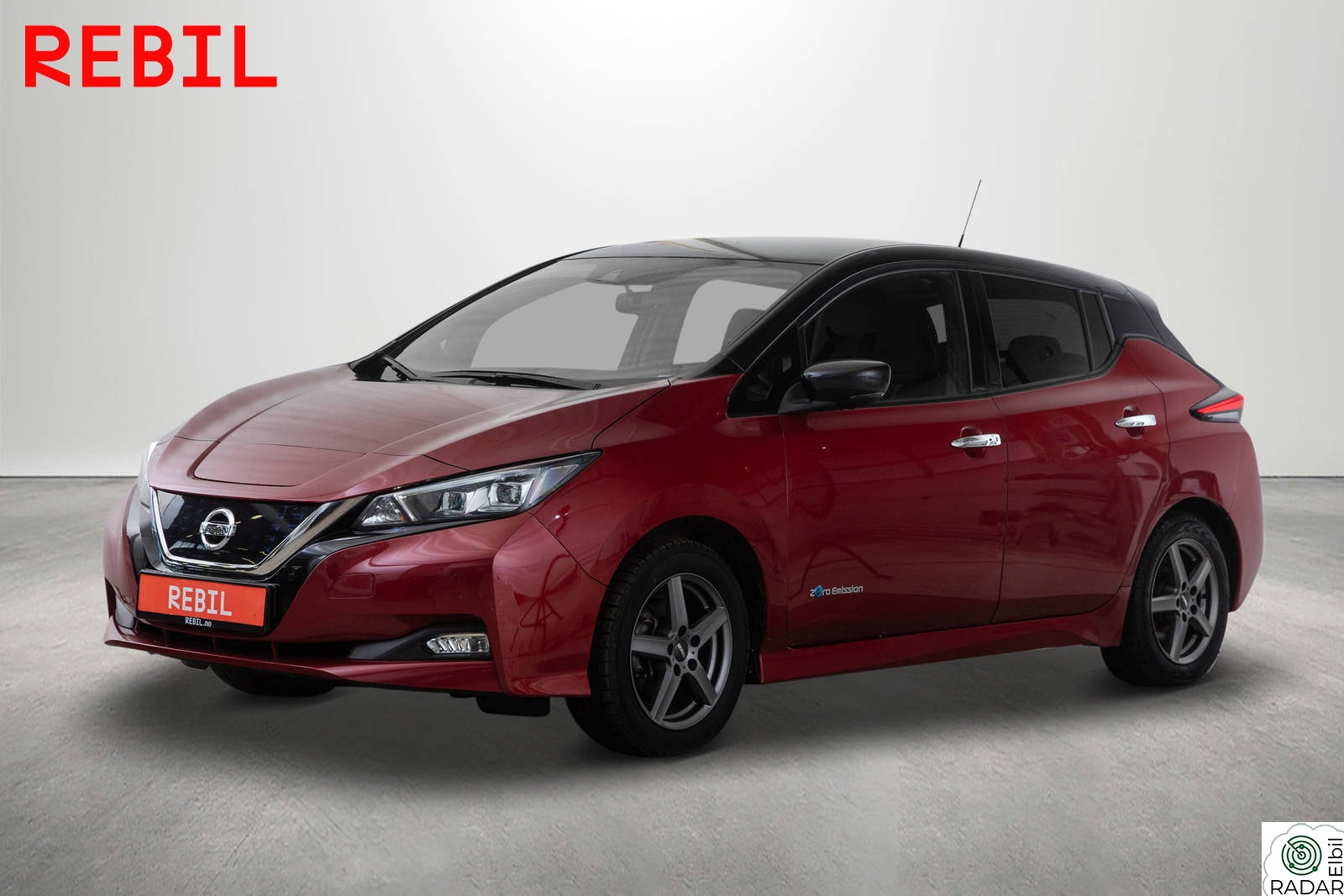 NISSAN Leaf 40kWh 270km (40kWh) Tekna/Bose/Navi/360/ACC/2 Hjulsett