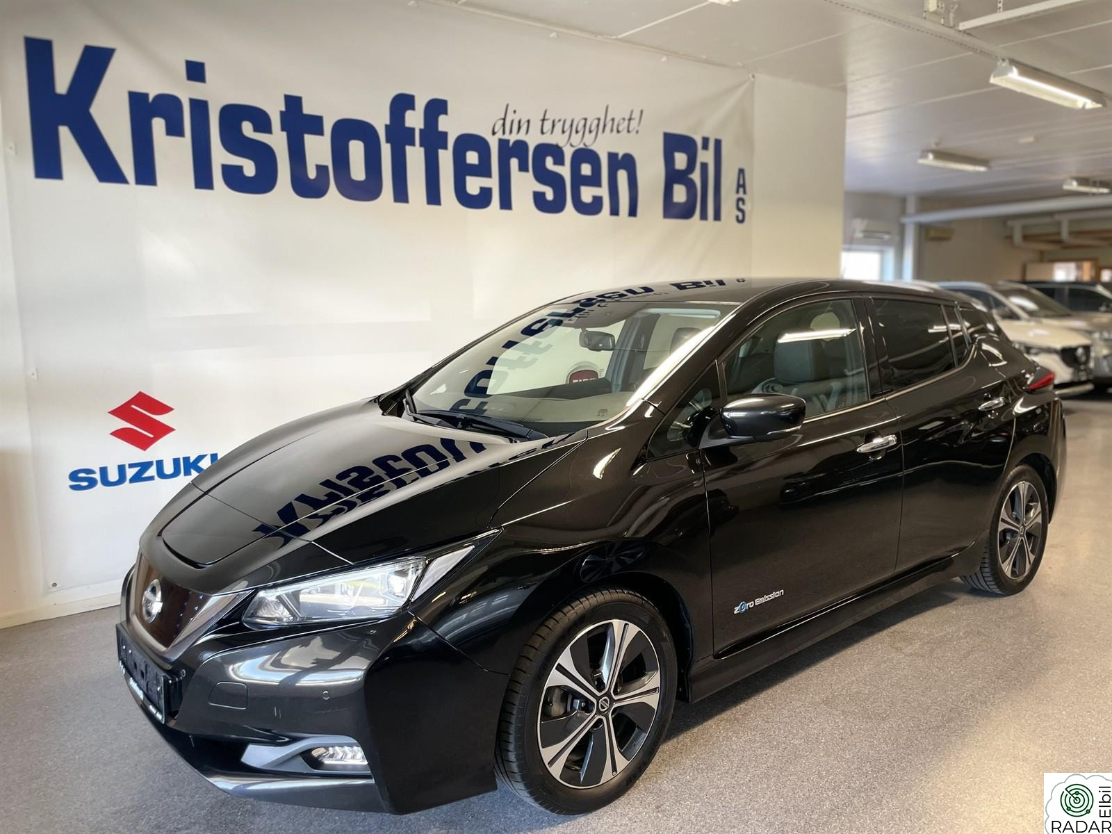 NISSAN Leaf 40kWh 40KWh Tekna/Skinn/Bose /ACC/360kamera Innbytte