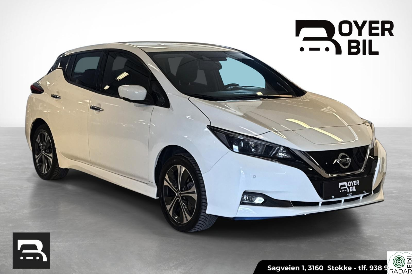 NISSAN Leaf 62kWh 62kWh 385km 360 R.kam Navi ACC Dab 1 eier Ny service++