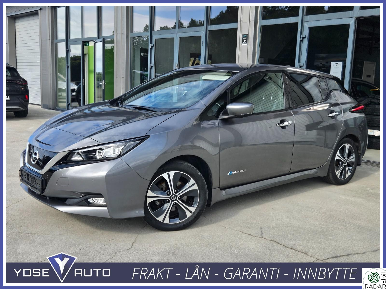 NISSAN Leaf 40kWh 40kWh Tekna Skinn Navi ACC BOSE 360R.Kam DAB EU 11/27