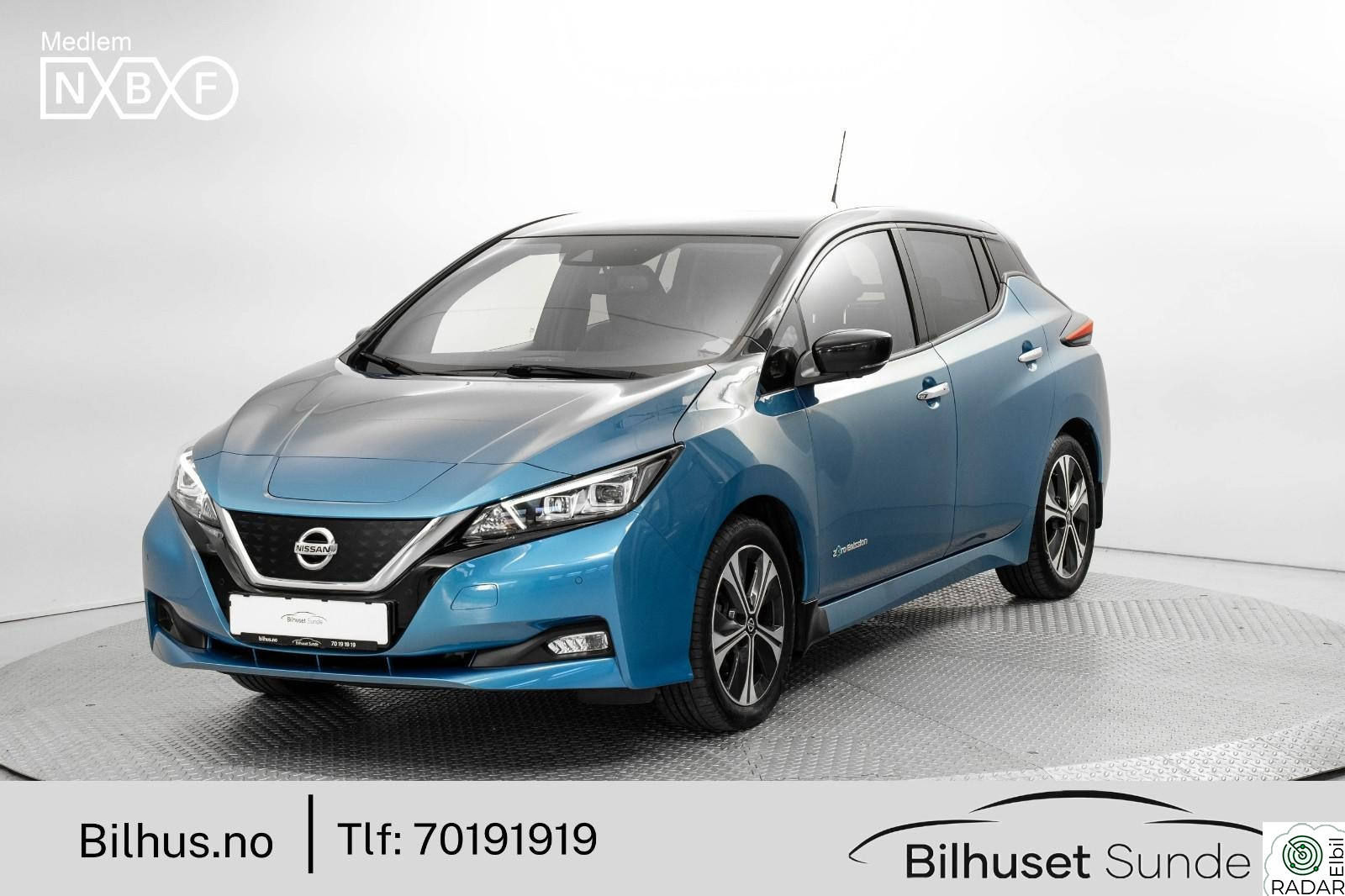 NISSAN Leaf 40kWh 40kWh Tekna 270km BOSE,ACC,Navi,360,R.Kam,Oppv.ratt+++