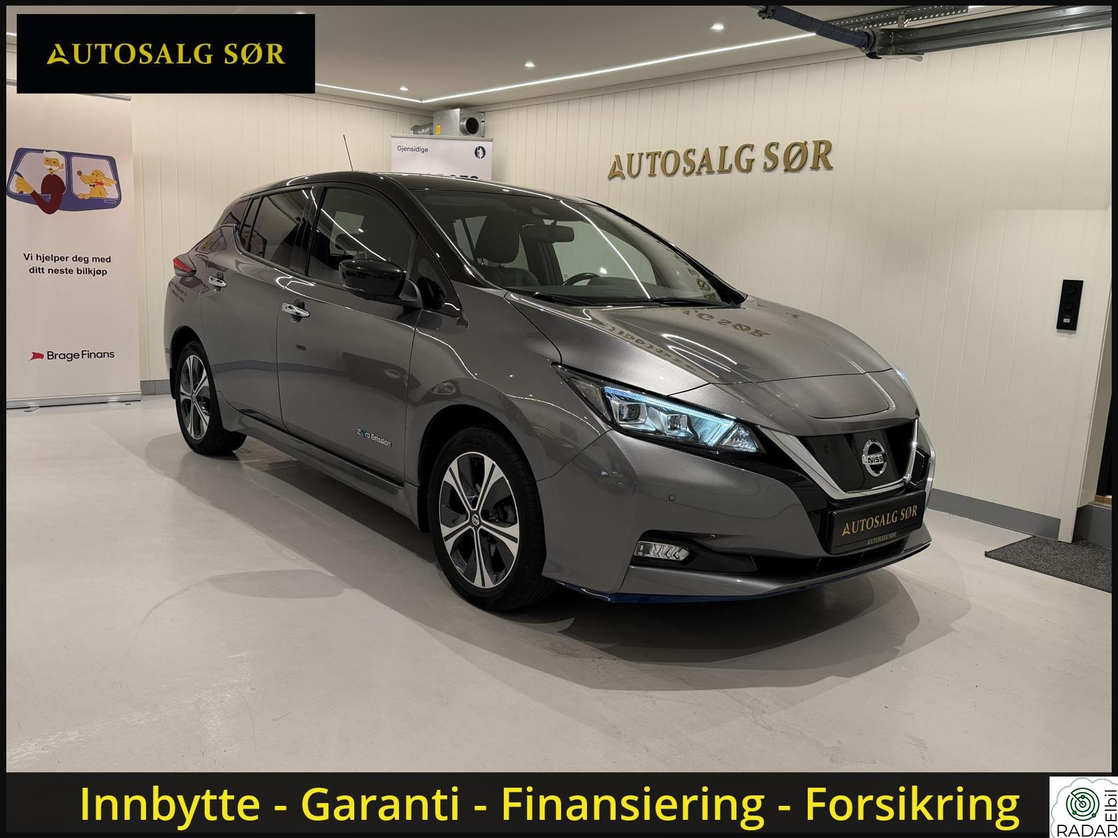 NISSAN Leaf 62kWh TEKNA 62kWh (385KM Rekkevidde) BOSE, Topputgave!