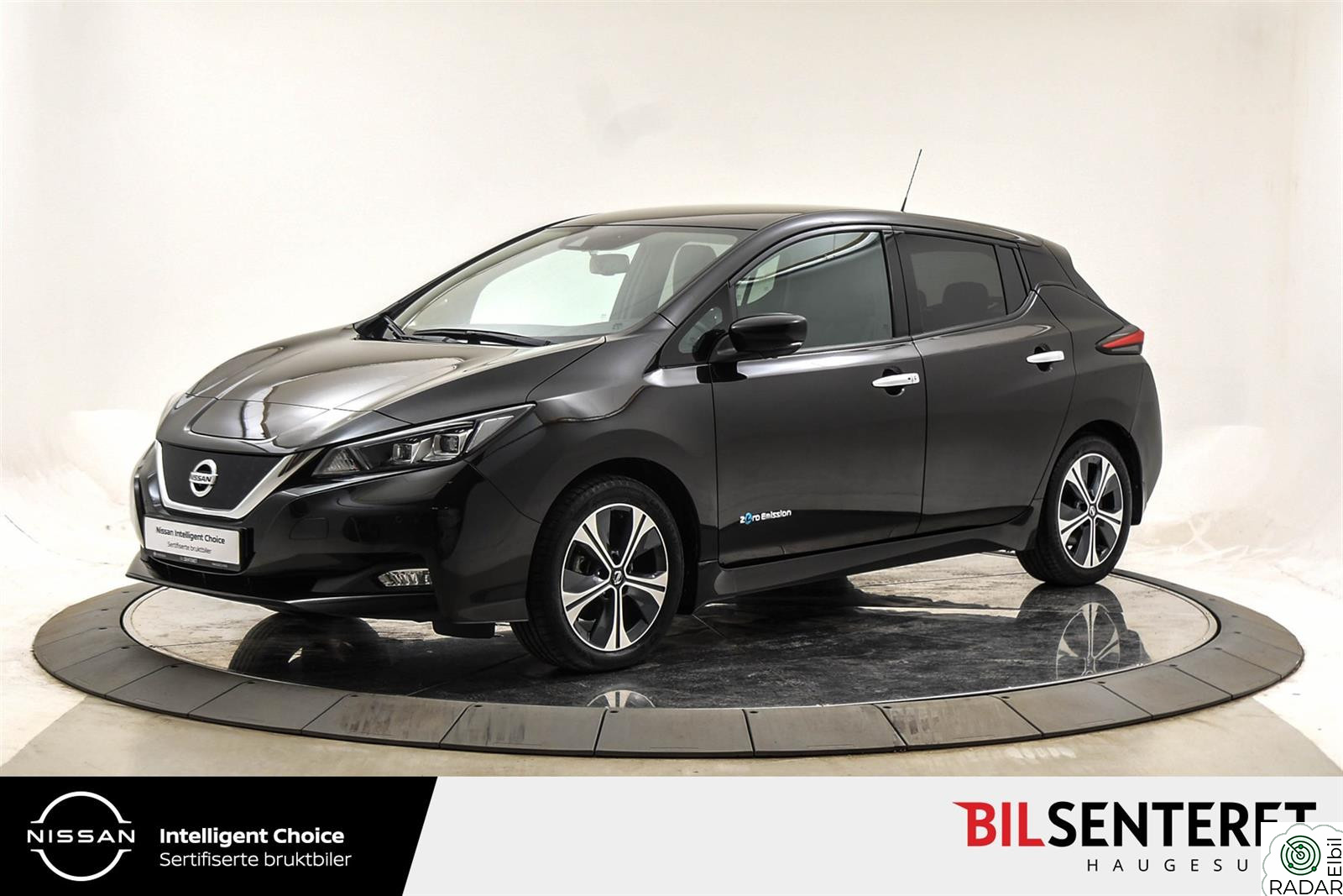NISSAN Leaf 40kWh Tekna  40 kWt Skinnseter, 360 Kamera, Navigasjon