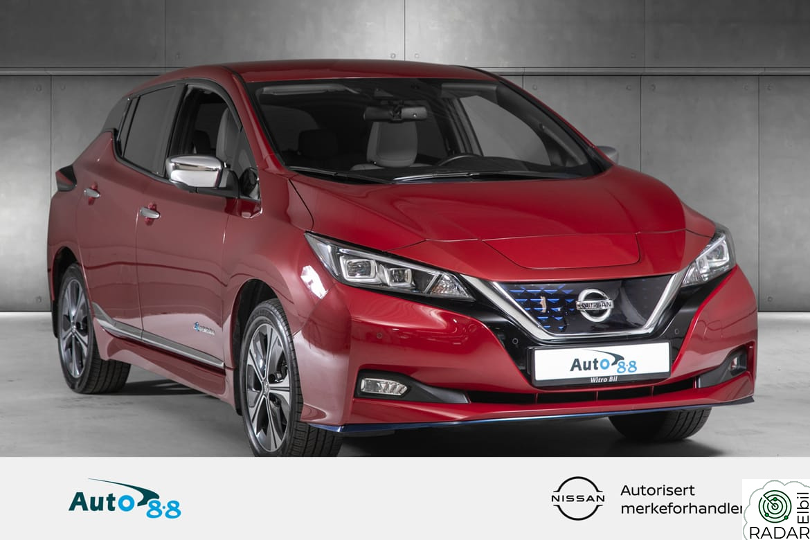 NISSAN Leaf 62kWh / FIN FARGE KOMBO / TEKNA / BOSE / ++!