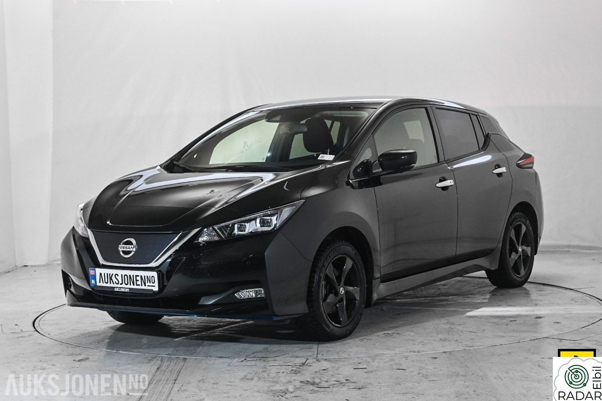 NISSAN Leaf 62kWh 62KWH NORSK 360-KAMERA ADAPTIV CRUISE RATTVARME VARMER