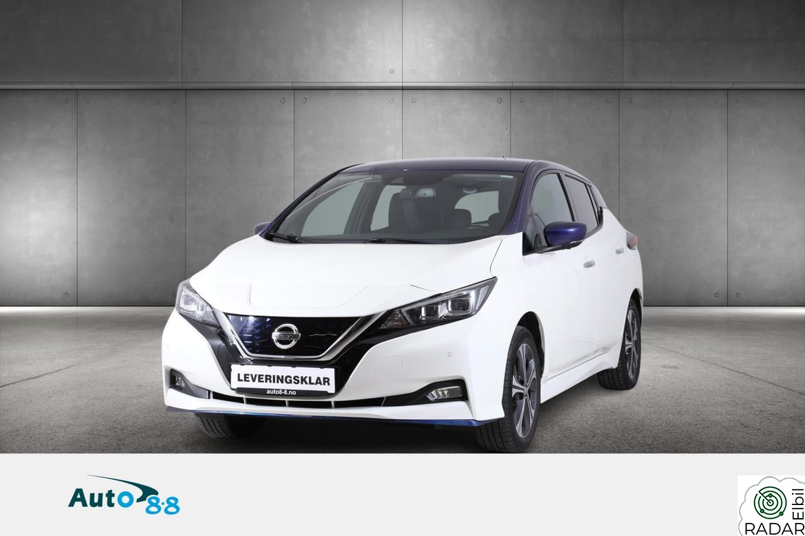 NISSAN Leaf 62kWh 62 kW, Tekna, Ryggekamera, Varmepumpe
