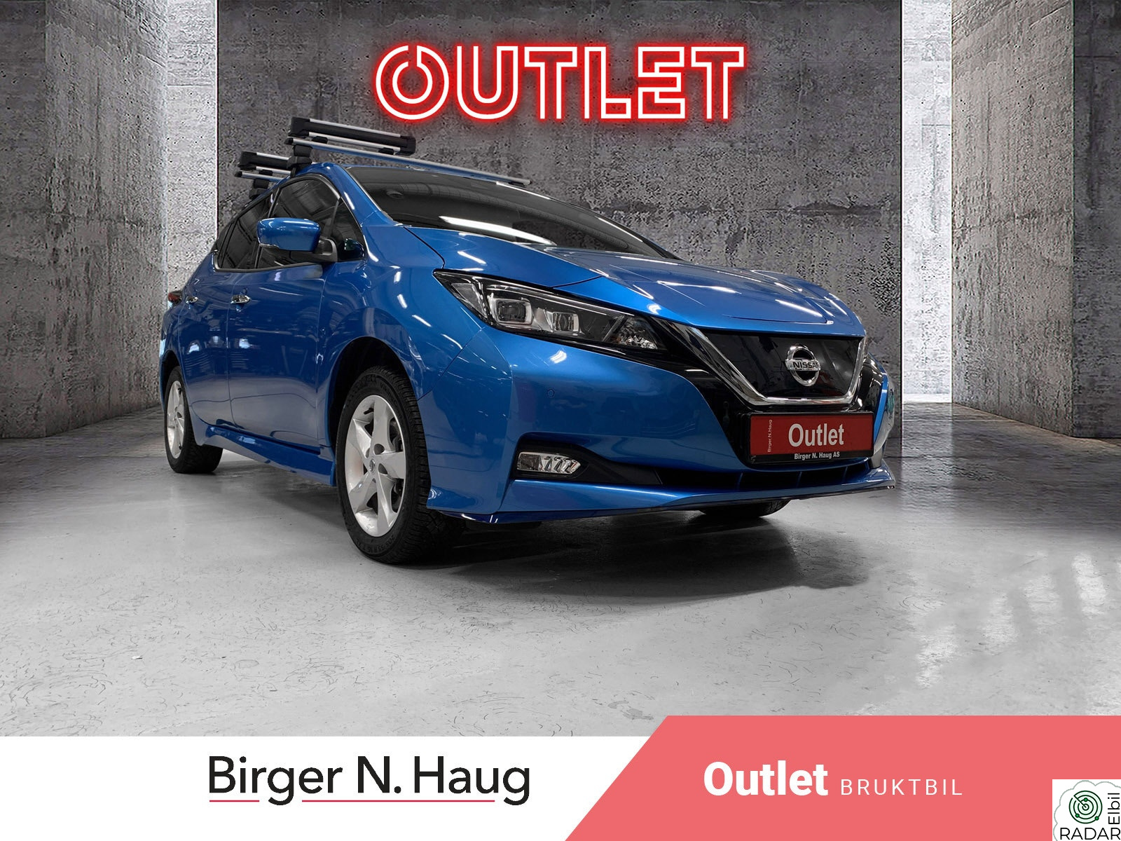 NISSAN Leaf 62kWh 62kWh e+ N-Connecta /OUTLET/1 EIER/KOMPLETT HISTORIKK/