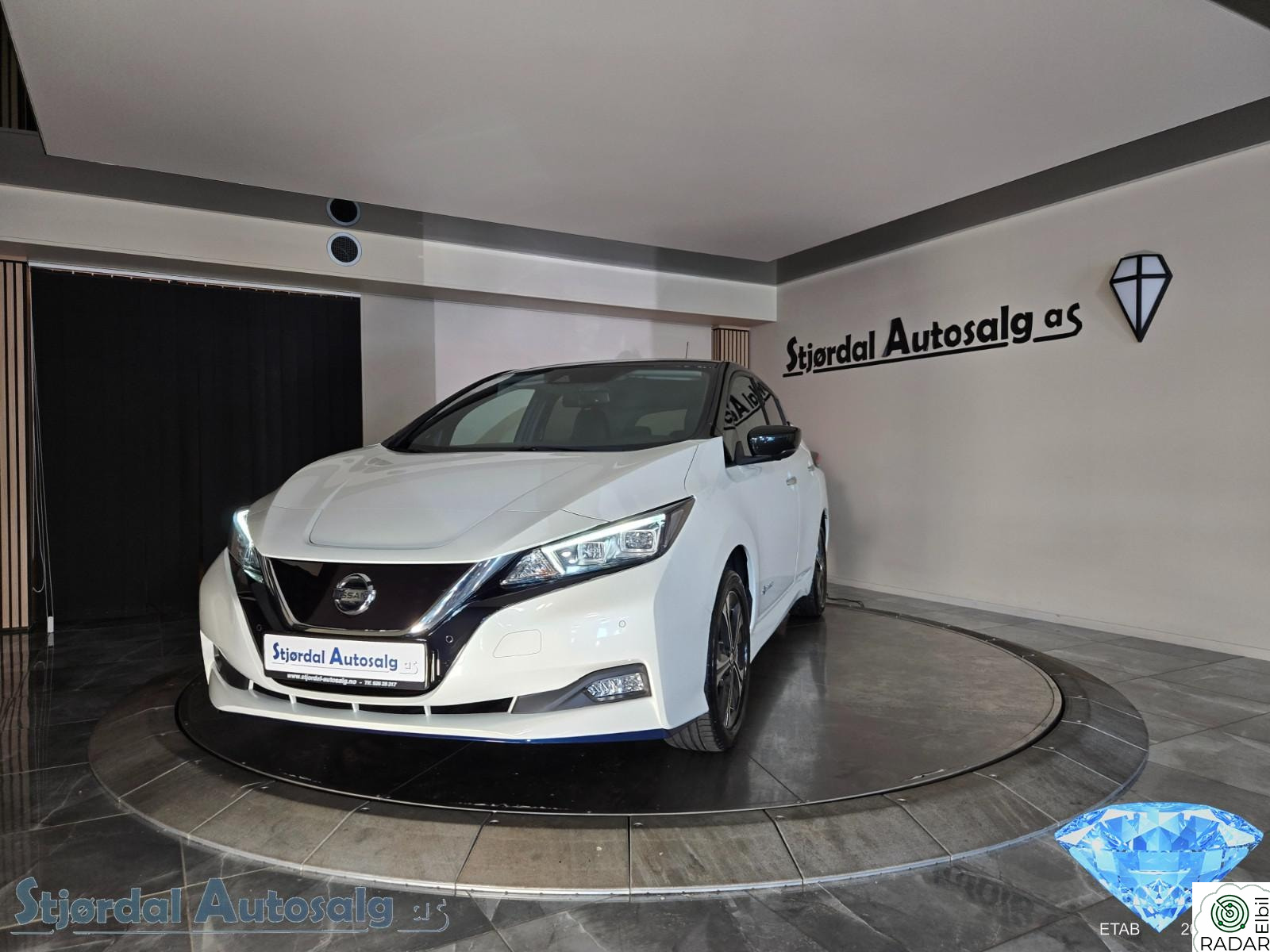 NISSAN Leaf 62kWh 62kWh,Tekna,Skinn,Navi,Kamera,ACC,Clima,To farge,Norsk