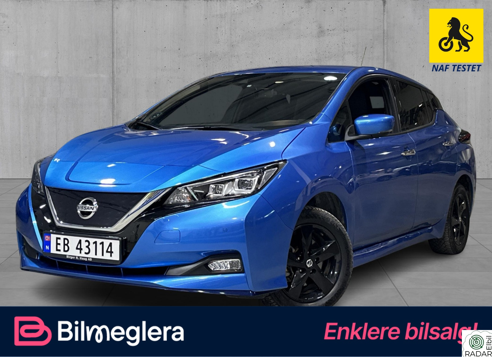 NISSAN Leaf 62kWh 62kWh e+ N-Connecta/Kamera/Adaptive cruise/Navi/Delskin