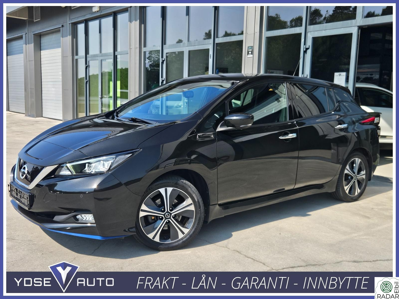 NISSAN Leaf 62kWh 62kWh 218hk 385wltp ACC 360kam Navi R.Varme DAB EU 4/28