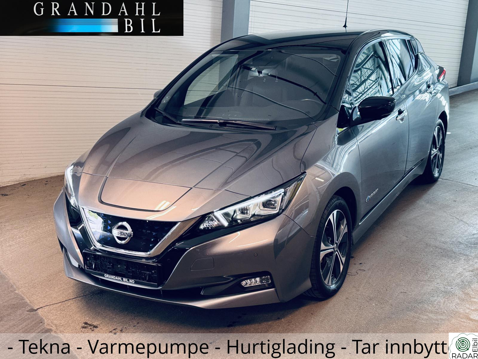 NISSAN Leaf 40kWh 40 Kwh - TEKNA - BI COLOUR - NY I NORGE - Tar innbytte