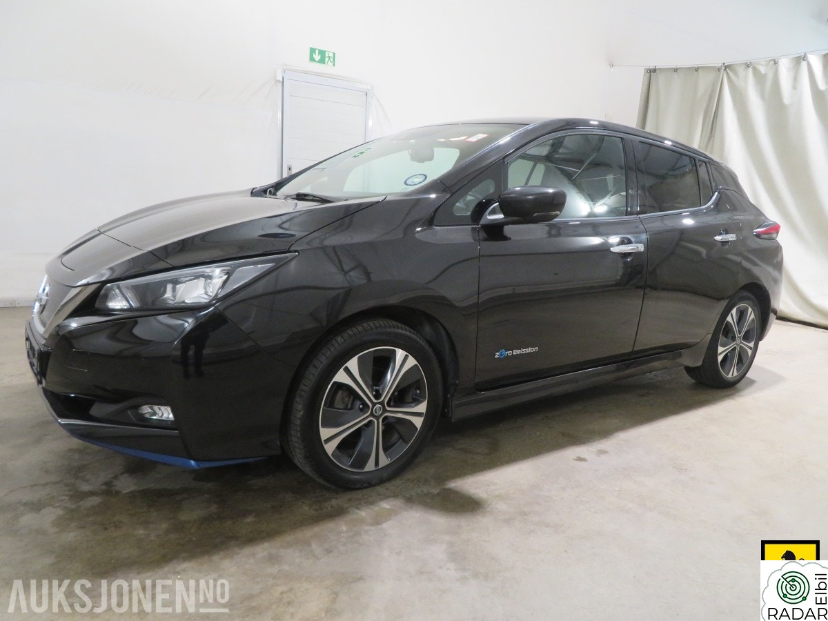 NISSAN Leaf 62kWh 62 KWH TEKNA ACC BOSE 360-KAMERA SKINN VARMER NAVI