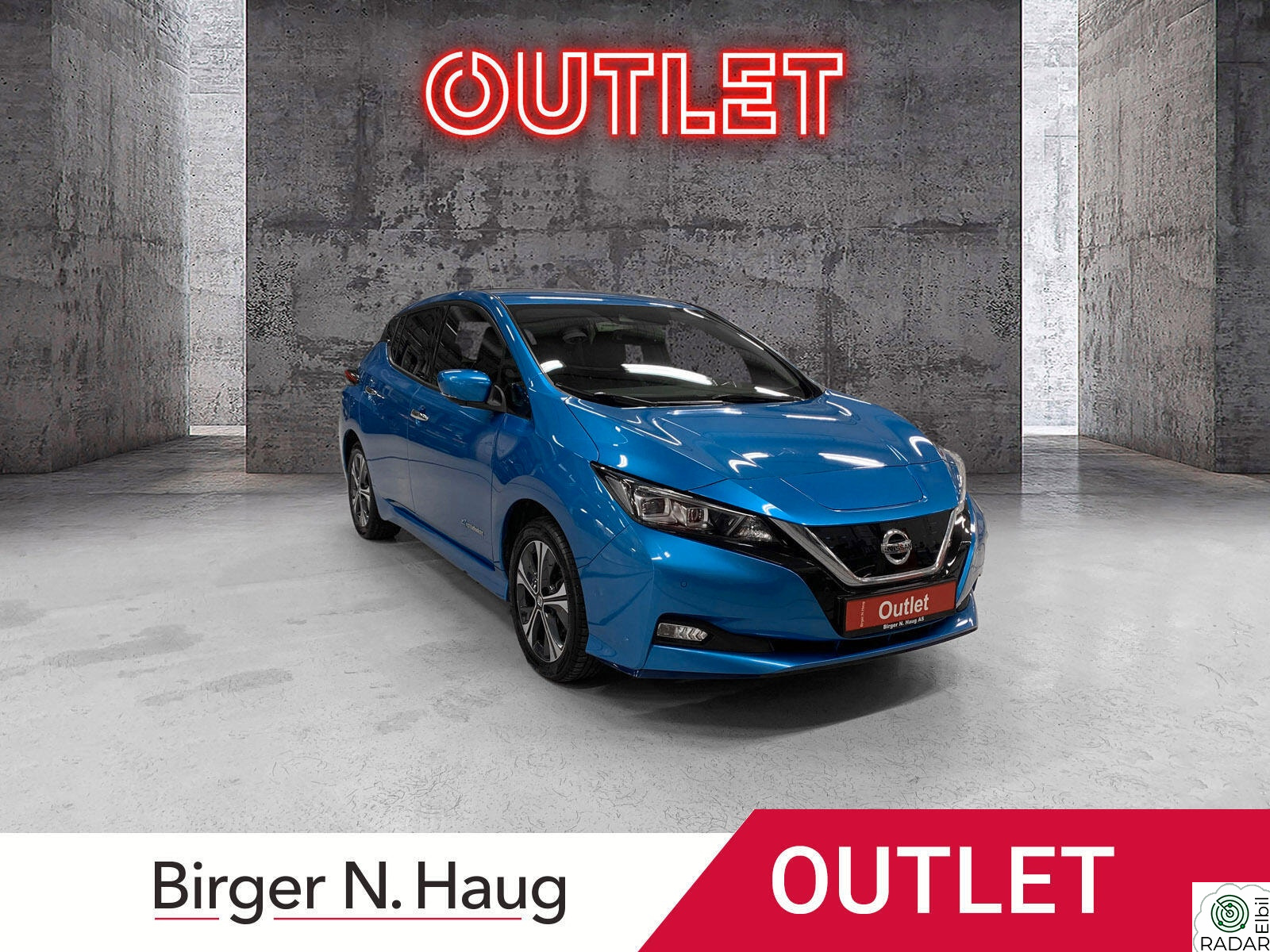 NISSAN Leaf 62kWh 62kWh e+ Tekna OUTLET | LEAF I BLÅTT MED STORT BATTERI!