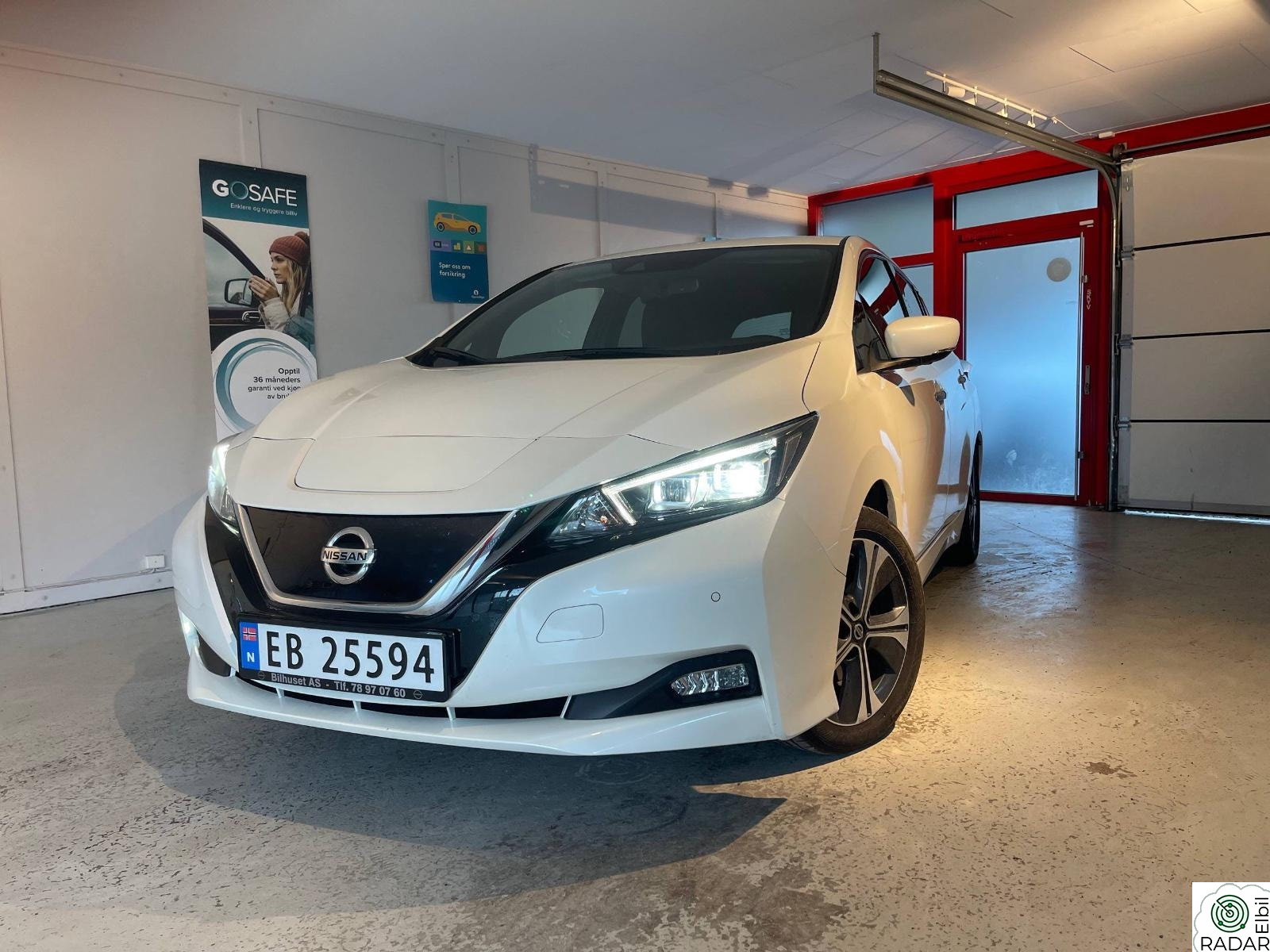 NISSAN Leaf 40kWh EU 05.2027 // 40 KW // 1 EIER // LAV KM // SE PRIS !!