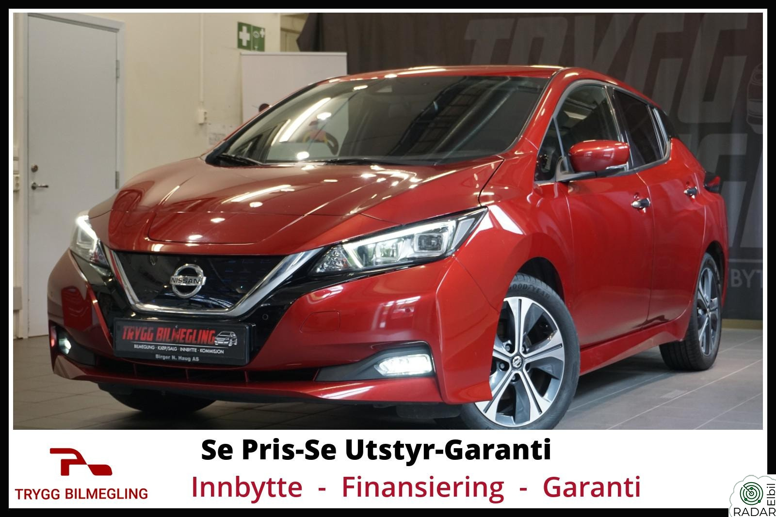 NISSAN Leaf 40kWh 40kWh-N CONNECTA*SE UTSTYR*KLAR FOR LEVERING*EU OK++++