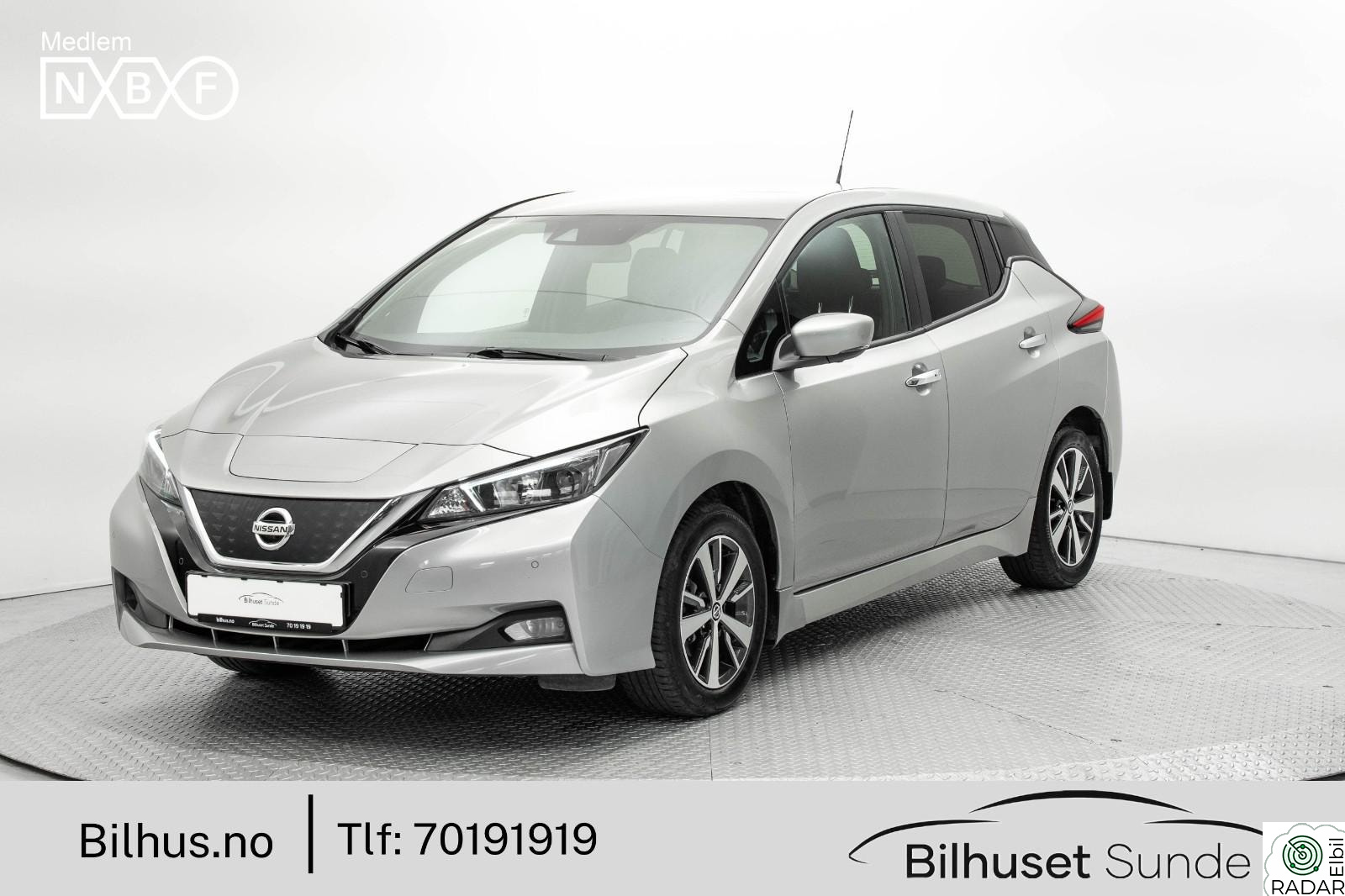 NISSAN Leaf 40kWh 40kWh N-Connecta 270km,360,Navi,ACC,R.Kam,Oppv.Ratt+++