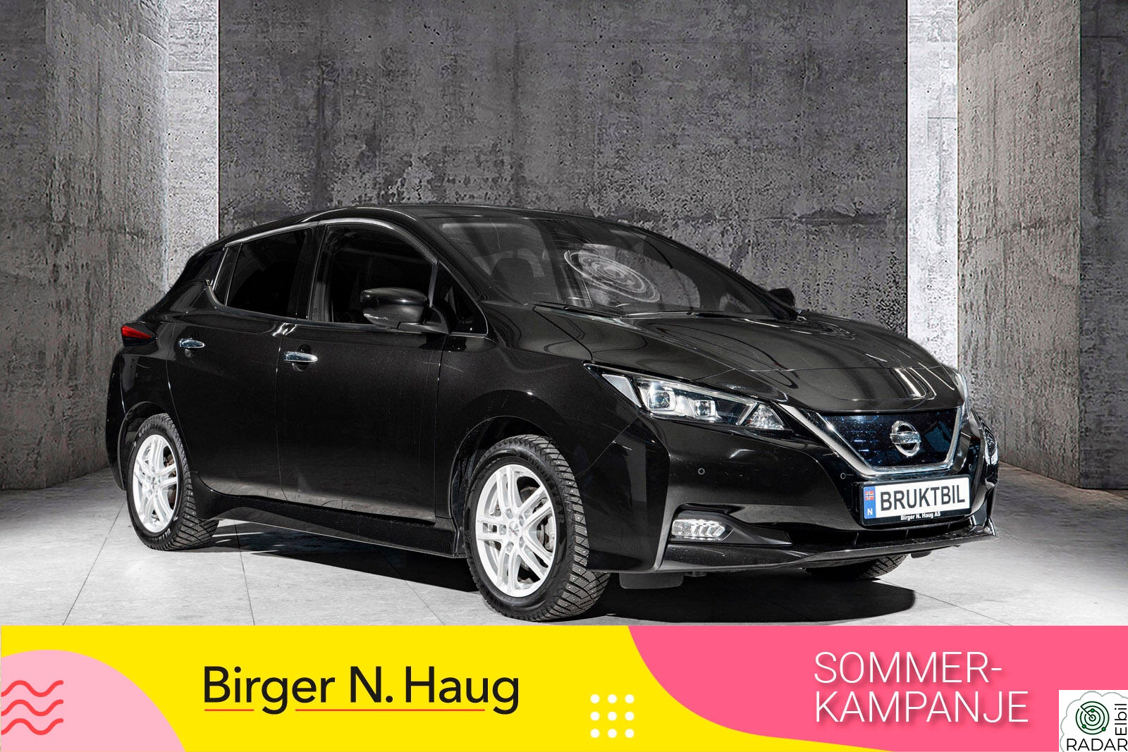 NISSAN Leaf 40kWh 40kWh N-Connecta ACC/RATTVARME/360KAMERA/S.V-HJUL+++