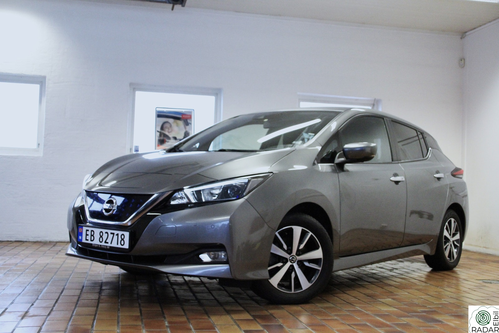 NISSAN Leaf 40kWh 40KW / LAV KM+ACC+360 KAMERA+NAVI+E-PEDAL+EU OK 10/2026