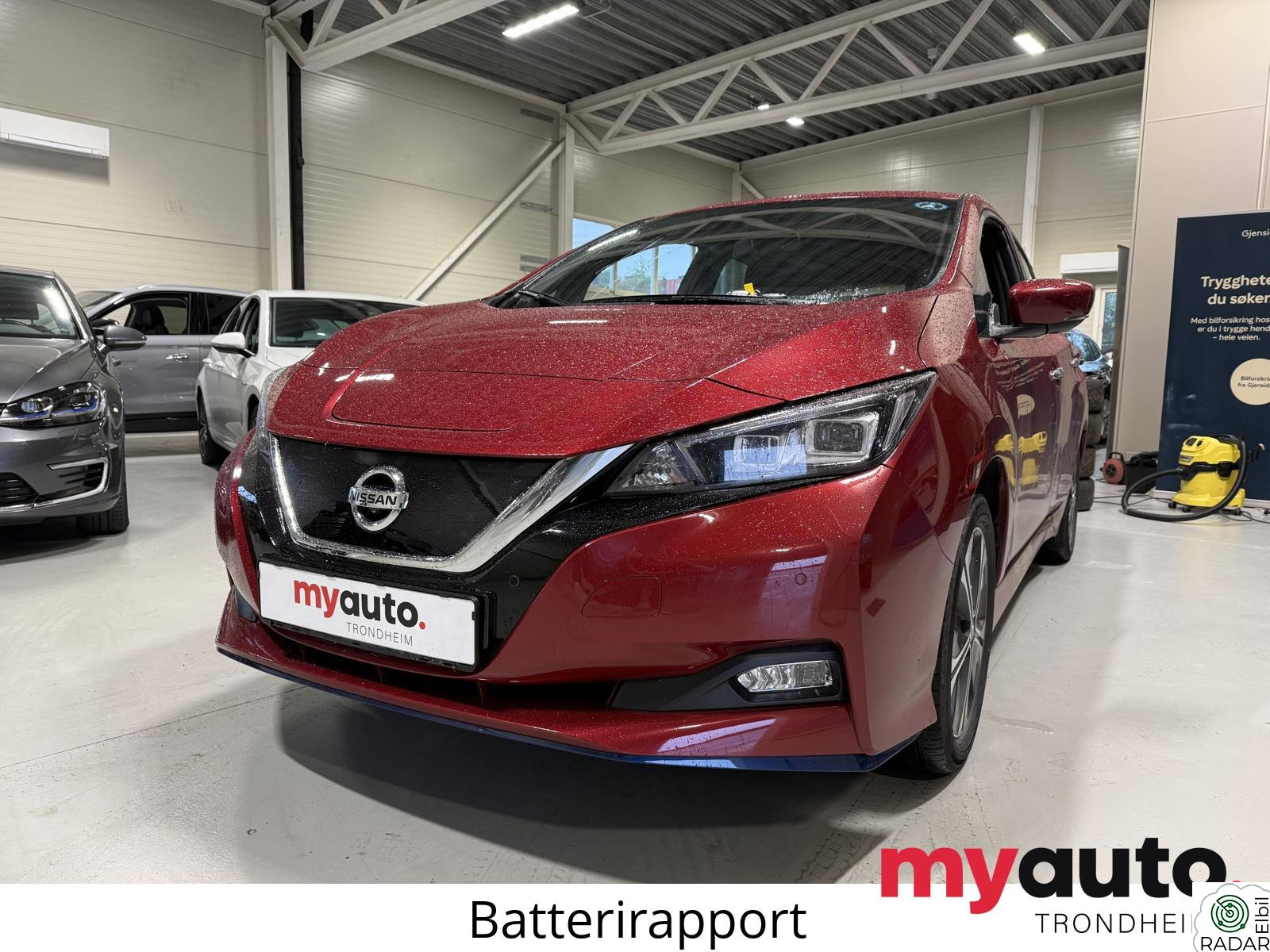 NISSAN Leaf 62kWh e+ 62KWH/N-Connecta/V-Ratt/DAB+/R-Kamera +++