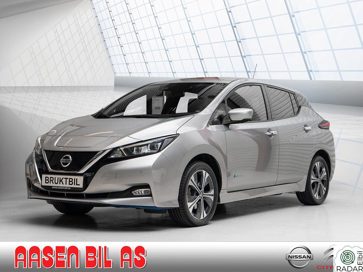 NISSAN Leaf 62kWh 62kWh e+ Tekna m/8 nye dekk, nye skiver+klosser f+b