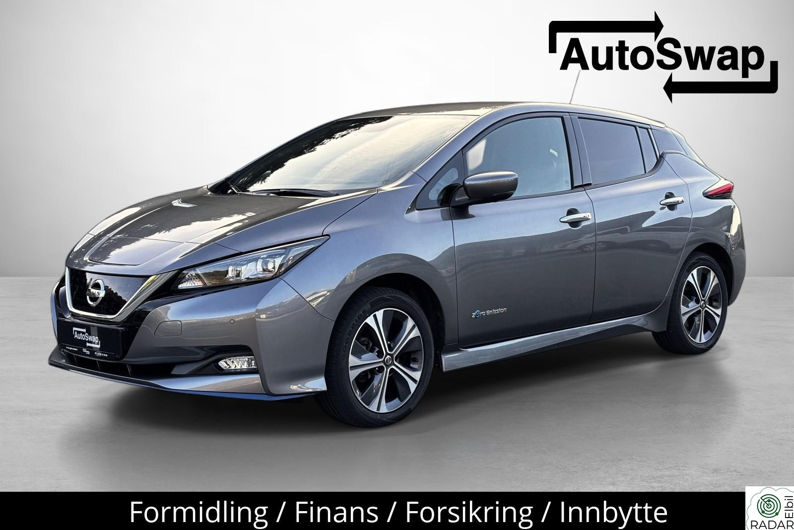 NISSAN Leaf 62kWh 62kWh 385km WLTP/Tekna/Norsk/Kamera/Navi/Keyless/S+V
