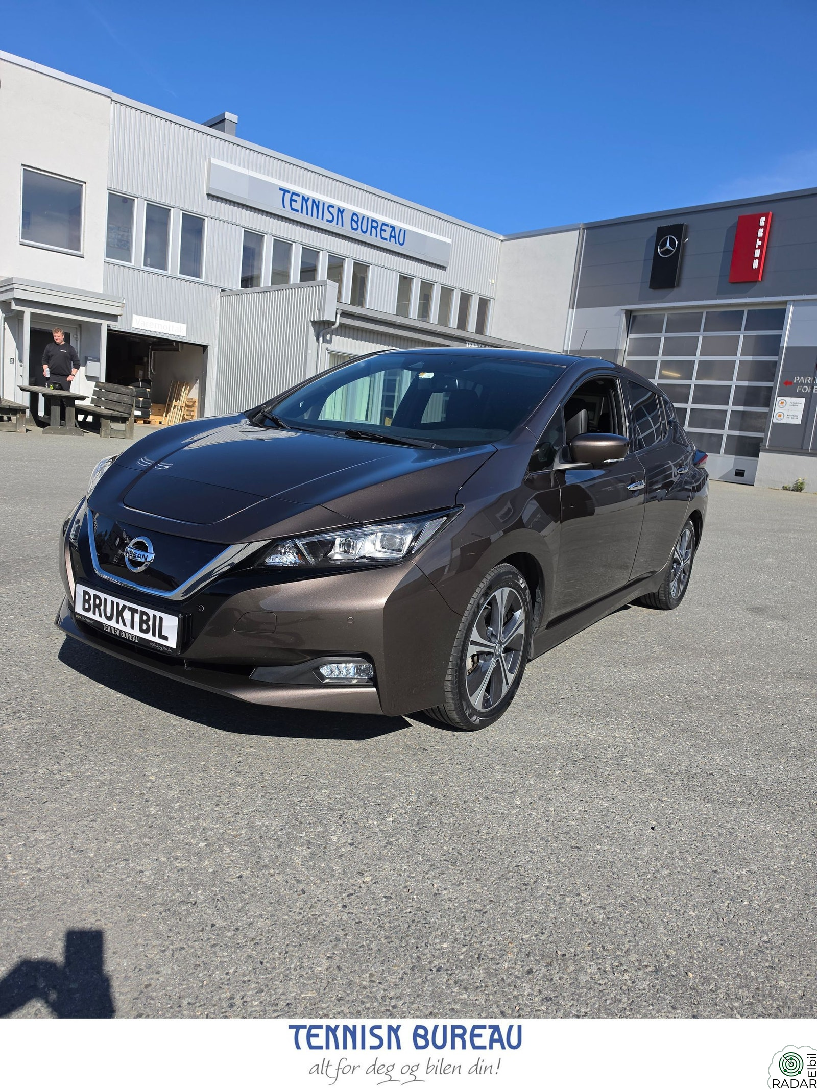NISSAN Leaf 40kWh Meget pen Leaf i nydelig farge