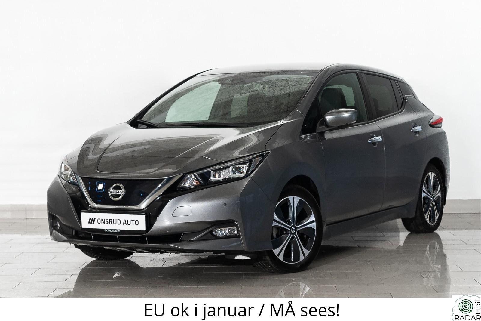 NISSAN Leaf 62kWh 62kWh N-Connecta 385KM WLTP/Meget velholdt og pen bil